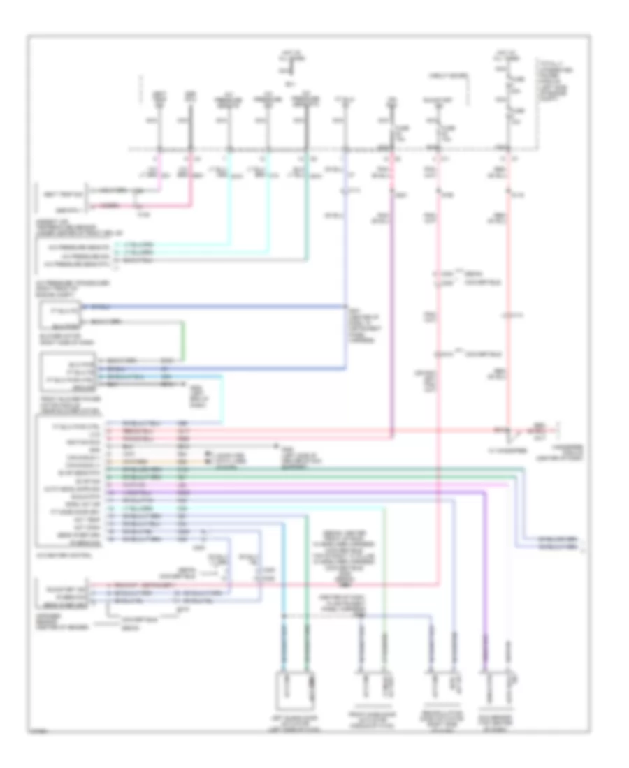 Automatic A C Wiring Diagram 1 of 2 for Dodge Avenger SE 2012