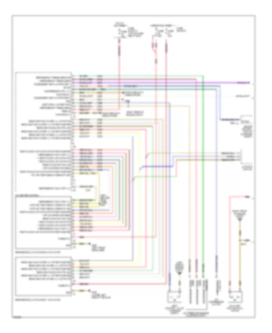 Automatic AC Wiring Diagram (1 of 3) for Dodge Sprinter 2500 2009