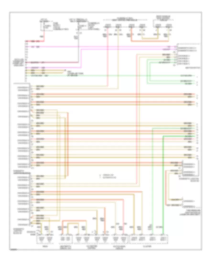 Computer Data Lines Wiring Diagram 1 of 2 for Dodge Sprinter 2009 2500