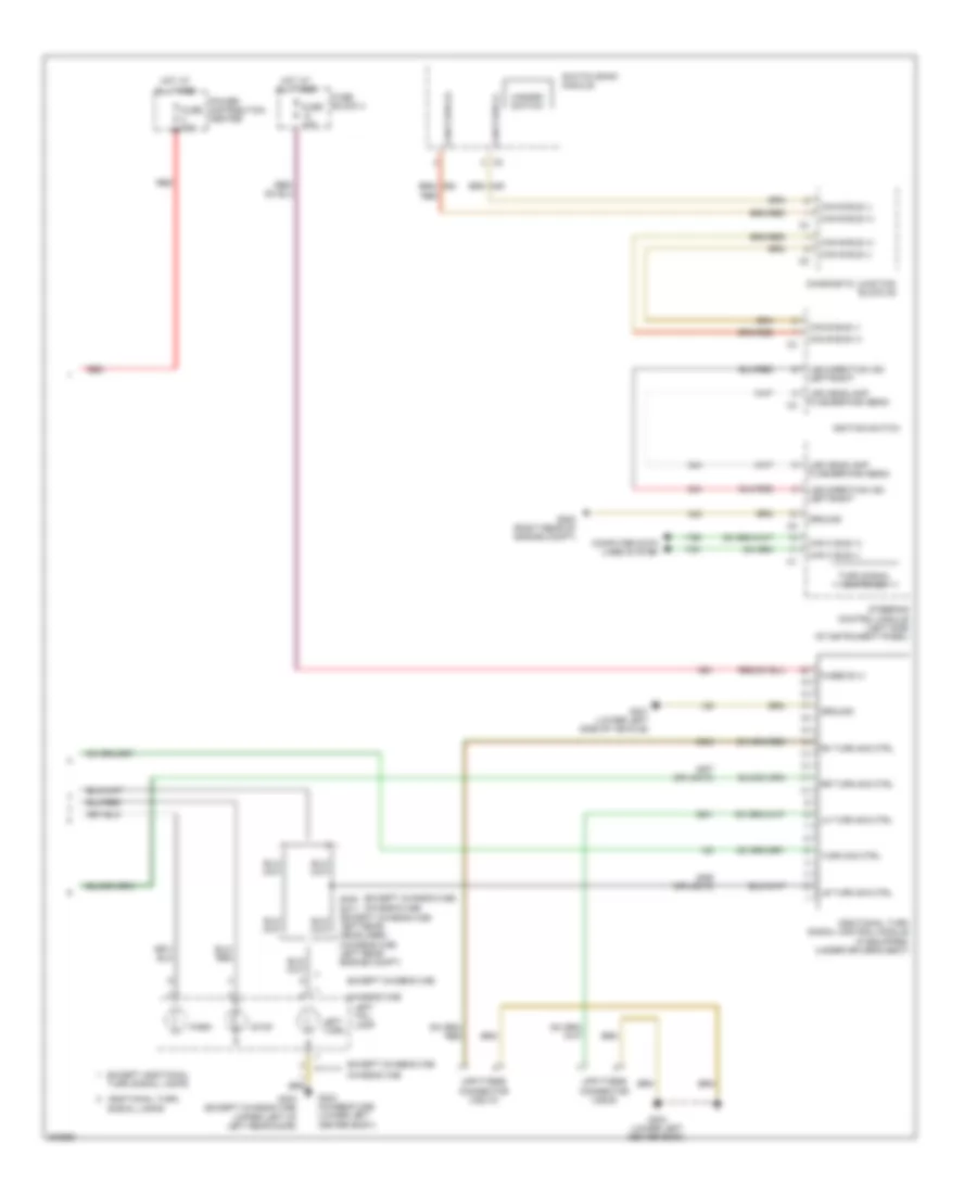 Exterior Lamps Wiring Diagram 2 of 2 for Dodge Sprinter 2009 2500