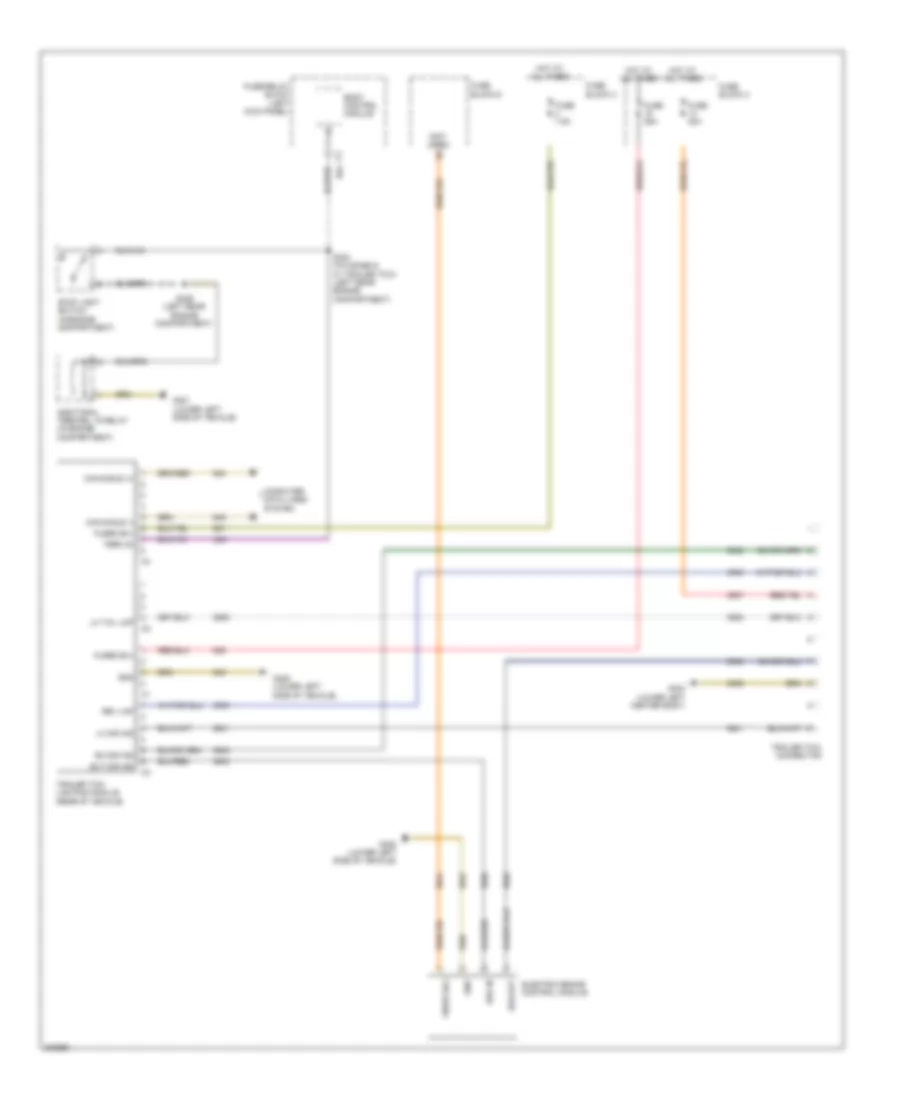 Trailer Tow Wiring Diagram for Dodge Sprinter 2500 2009