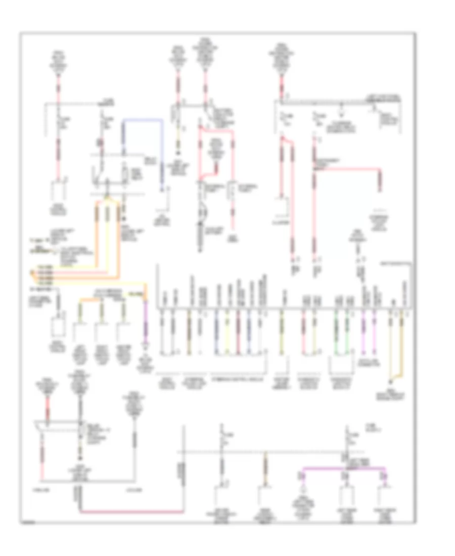 Power Distribution Wiring Diagram 3 of 5 for Dodge Sprinter 2009 2500