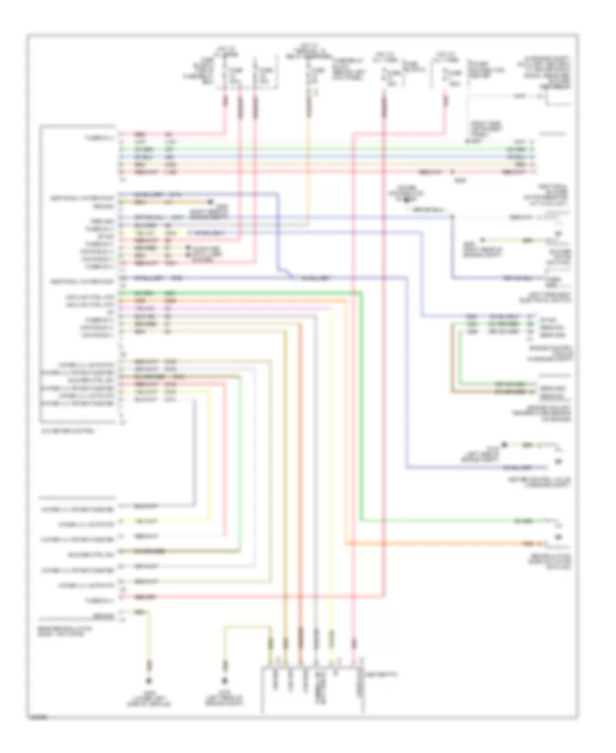 Rear Heavy Duty Air Conditioning Wiring Diagram for Dodge Sprinter 3500 2009