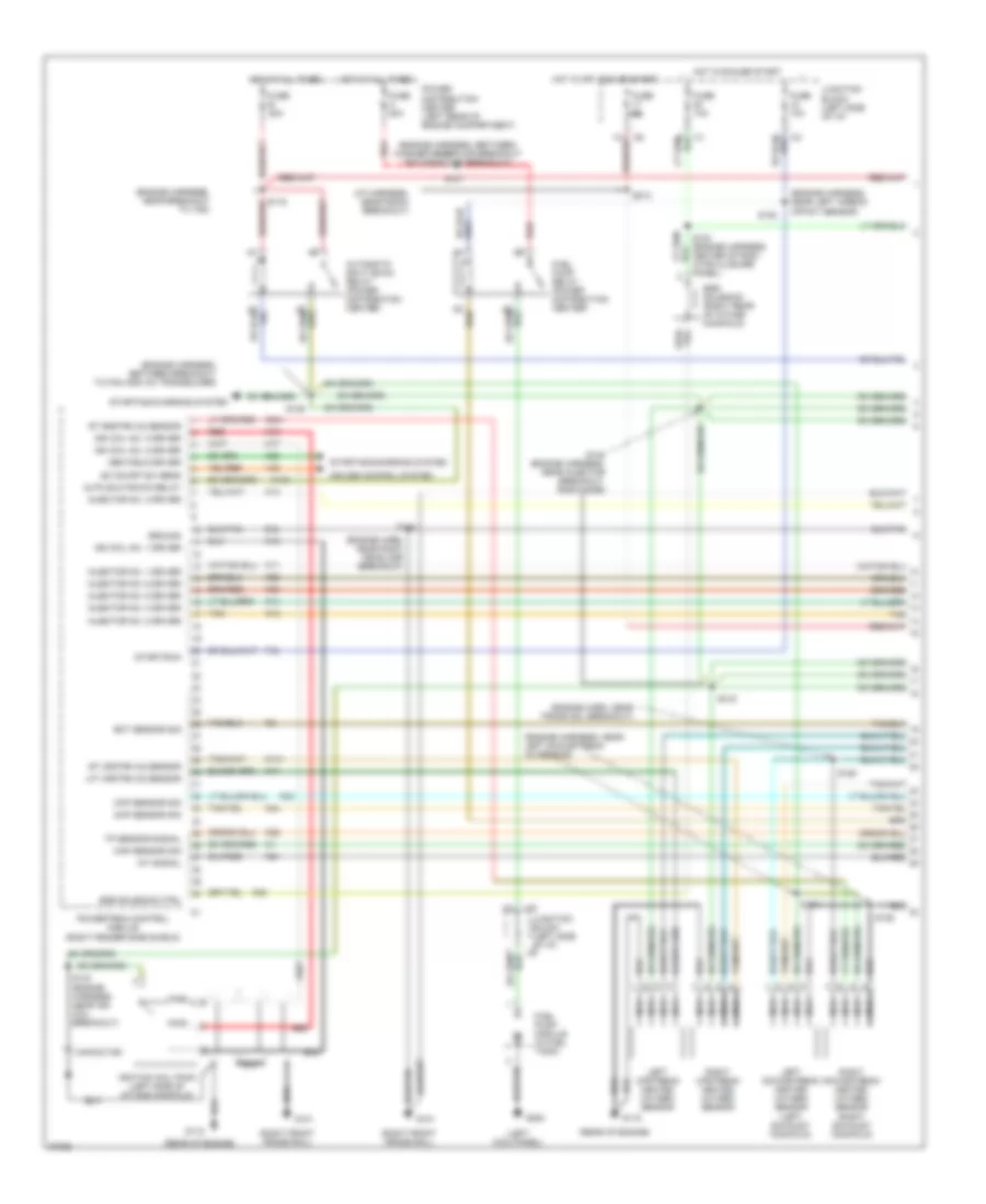 3 3L Engine Performance Wiring Diagrams 1 of 3 for Dodge Intrepid 1997