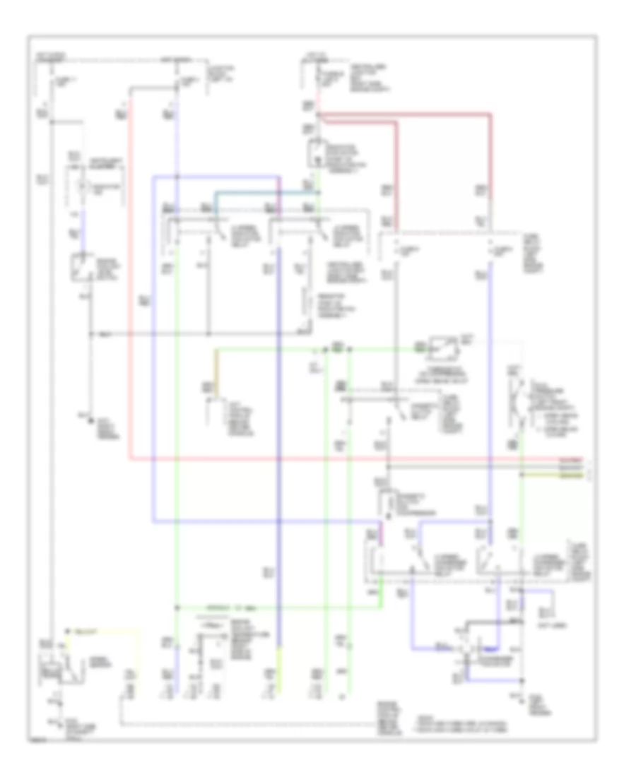 A C Wiring Diagram Manual 1 of 2 for Dodge Stealth R T 1994