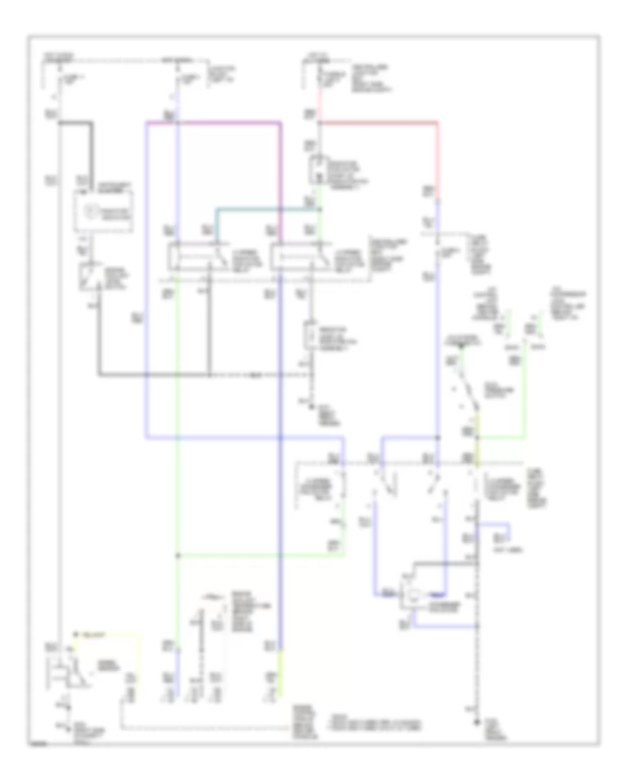 Cooling Fan Wiring Diagram for Dodge Stealth RT 1994