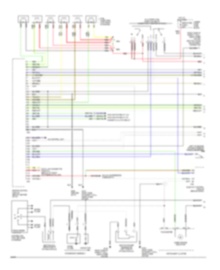 3 0L SOHC Engine Performance Wiring Diagrams 1 of 3 for Dodge Stealth R T 1994