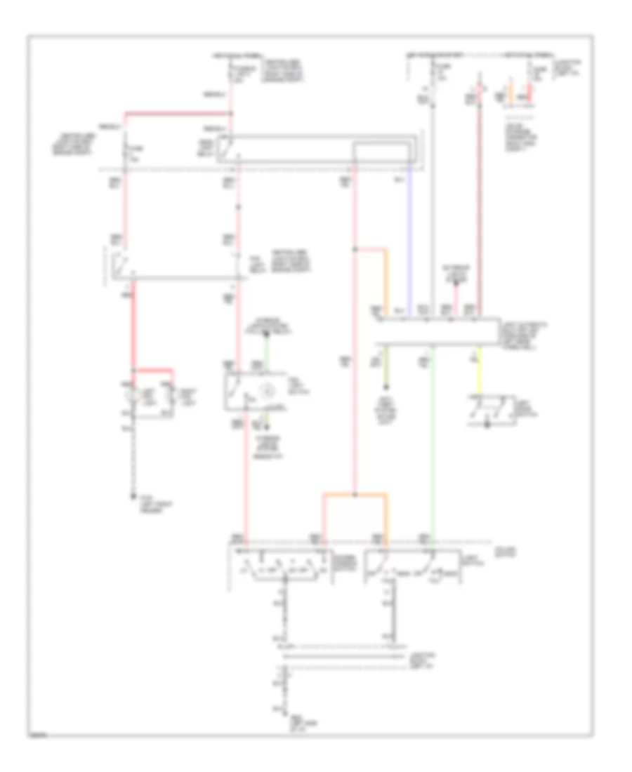 Fog Lamps Wiring Diagram for Dodge Stealth R T 1994