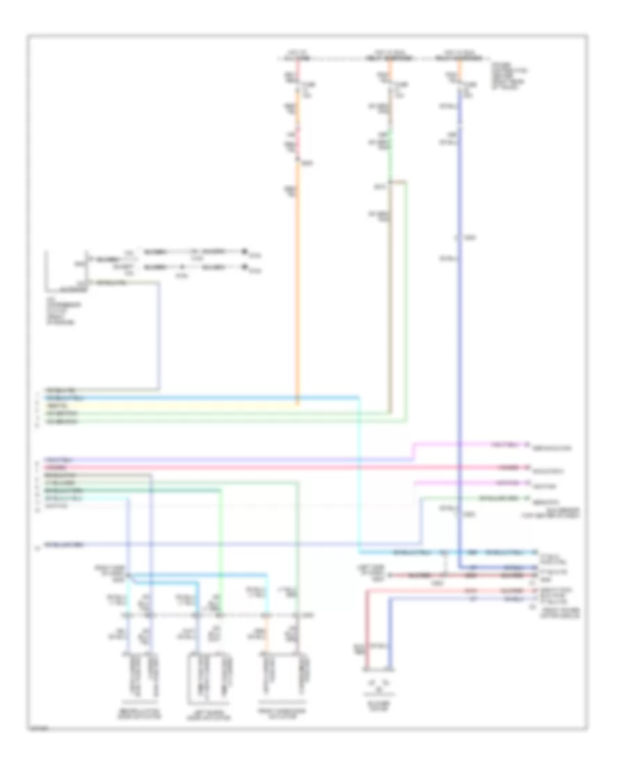 Automatic AC Wiring Diagram (2 of 2) for Dodge Challenger Rallye 2011