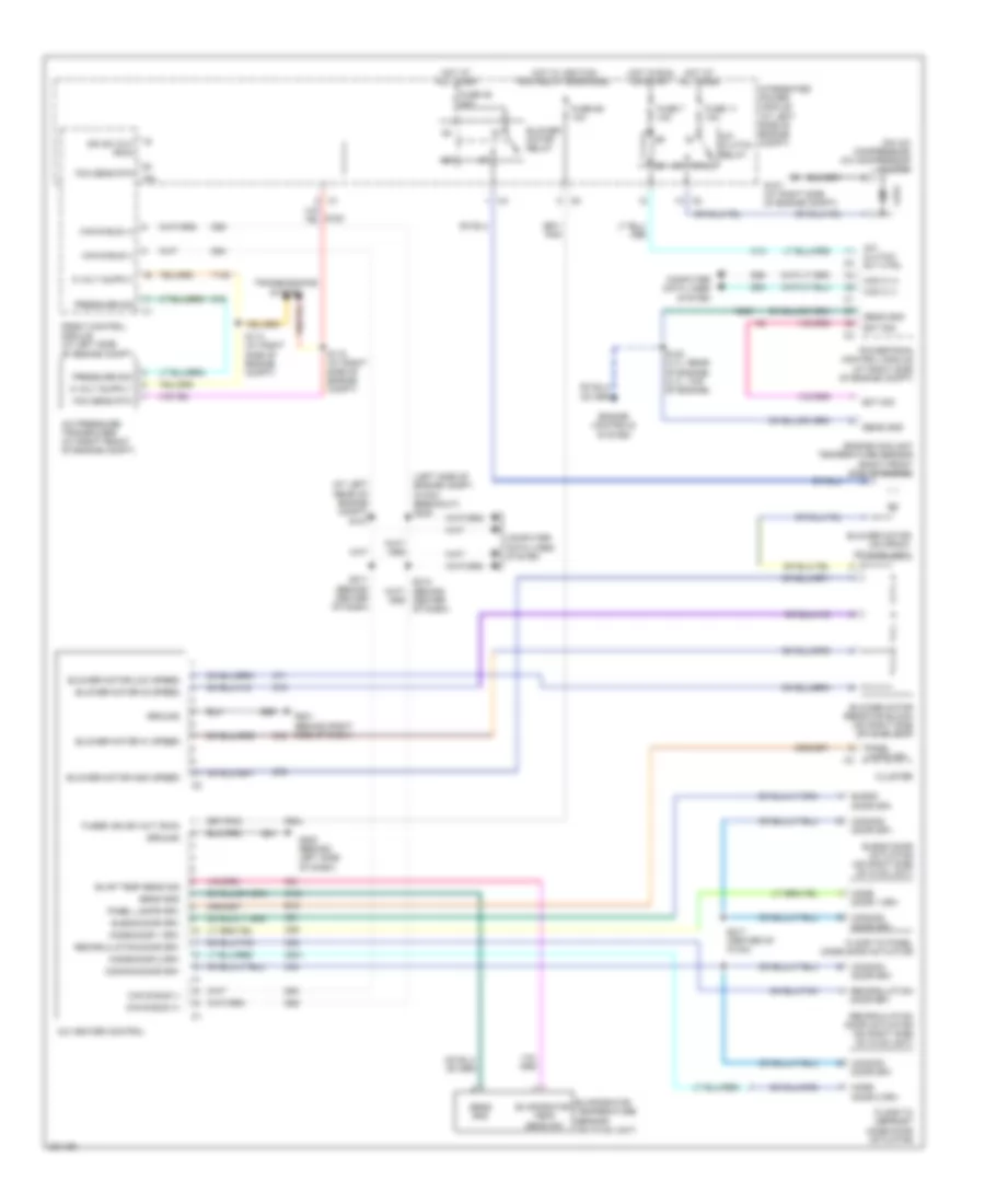 Manual AC Wiring Diagram for Dodge Dakota 2008