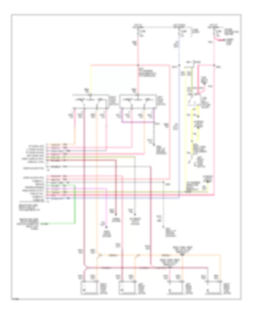 Keyless Entry Wiring Diagram for Dodge Neon 1997