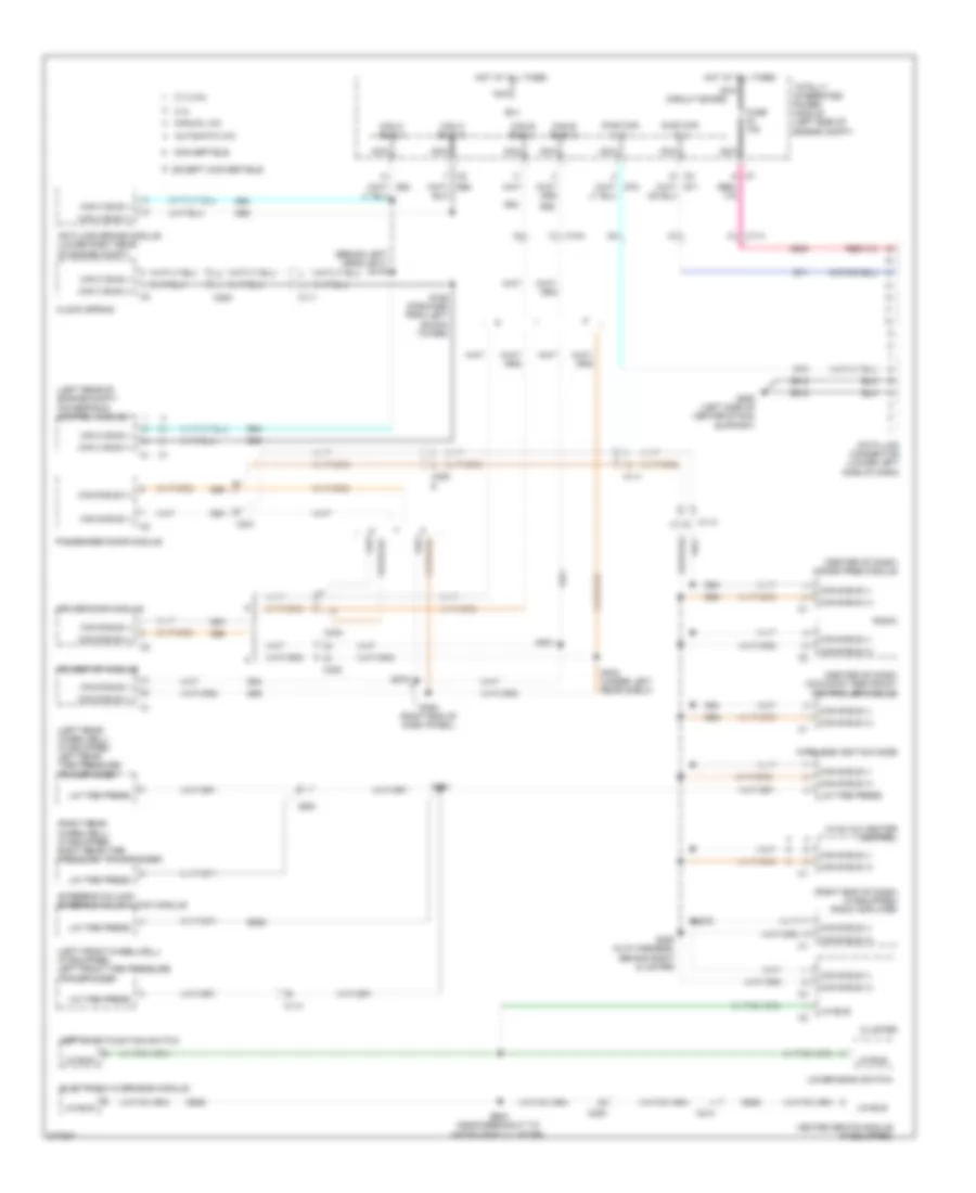 Computer Data Lines Wiring Diagram for Dodge Avenger Express 2010