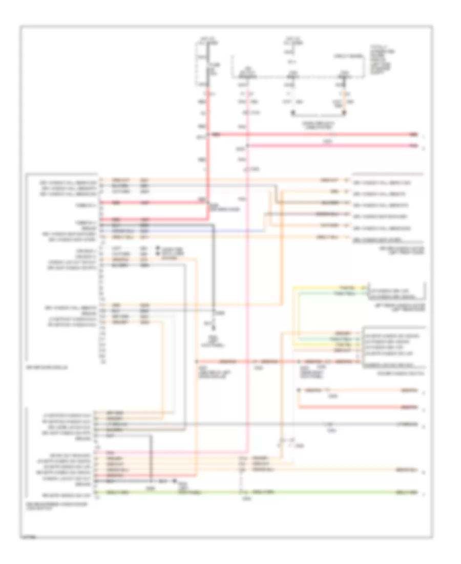 Power Windows Wiring Diagram, Express Windows (1 of 2) for Dodge Avenger Express 2010