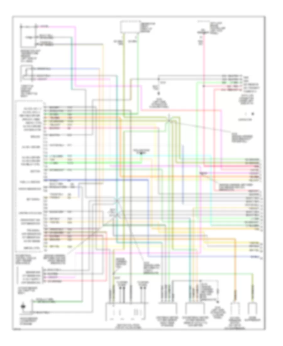 2 0L Engine Performance Wiring Diagrams 1 of 3 for Dodge Neon High Line 1997