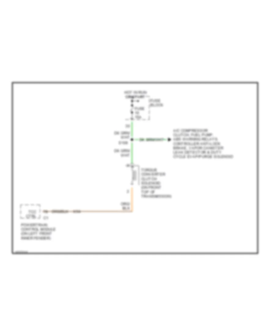 Transmission Wiring Diagram for Dodge Neon Sport 1997