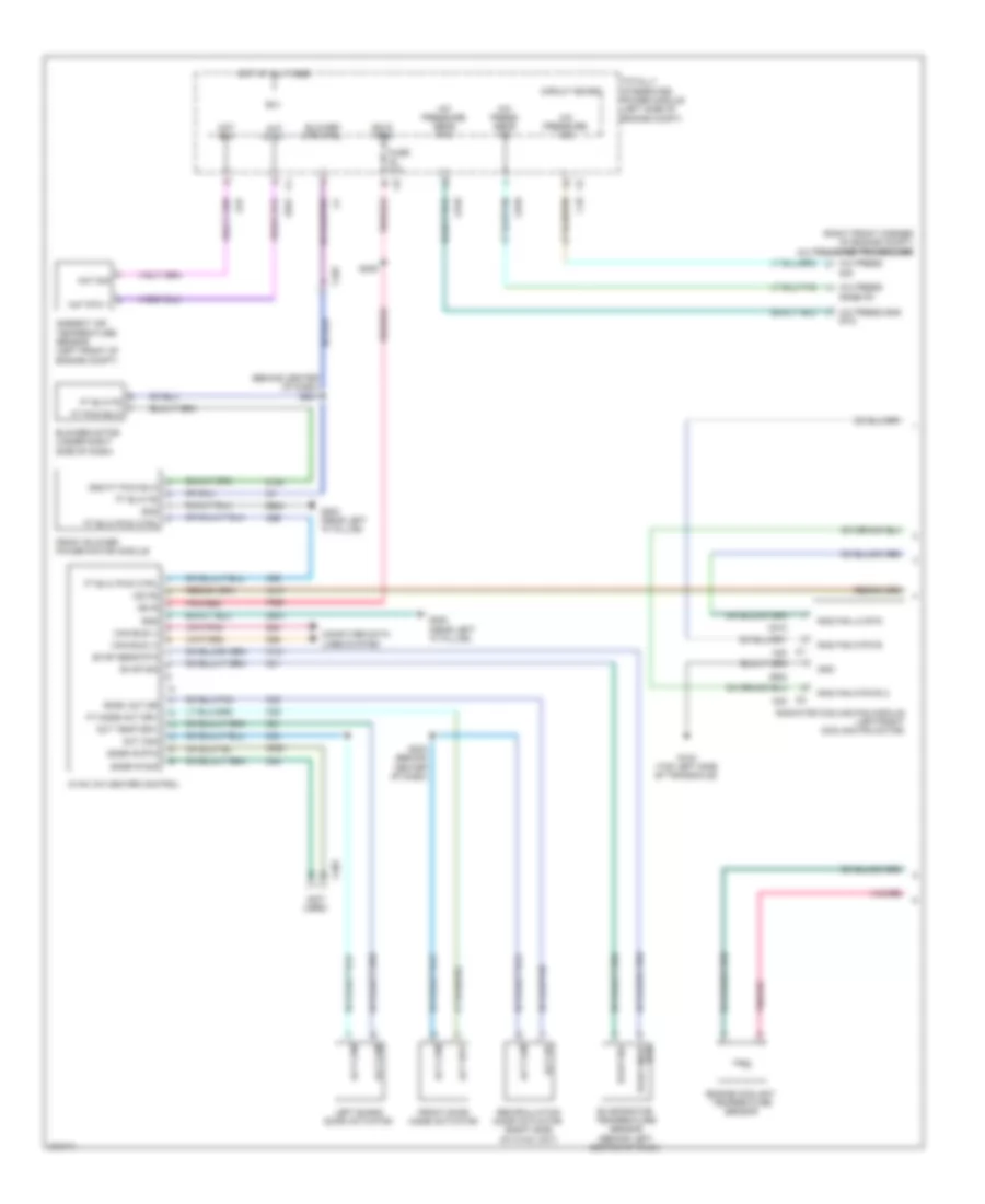 Automatic A C Wiring Diagram 1 of 2 for Dodge Caliber SE 2012