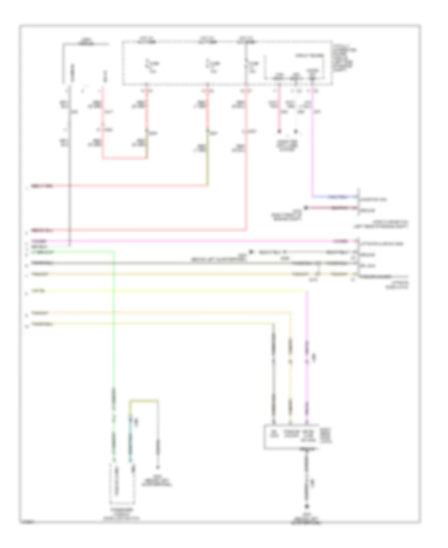 Anti-theft Wiring Diagram (2 of 2) for Dodge Caliber SE 2012