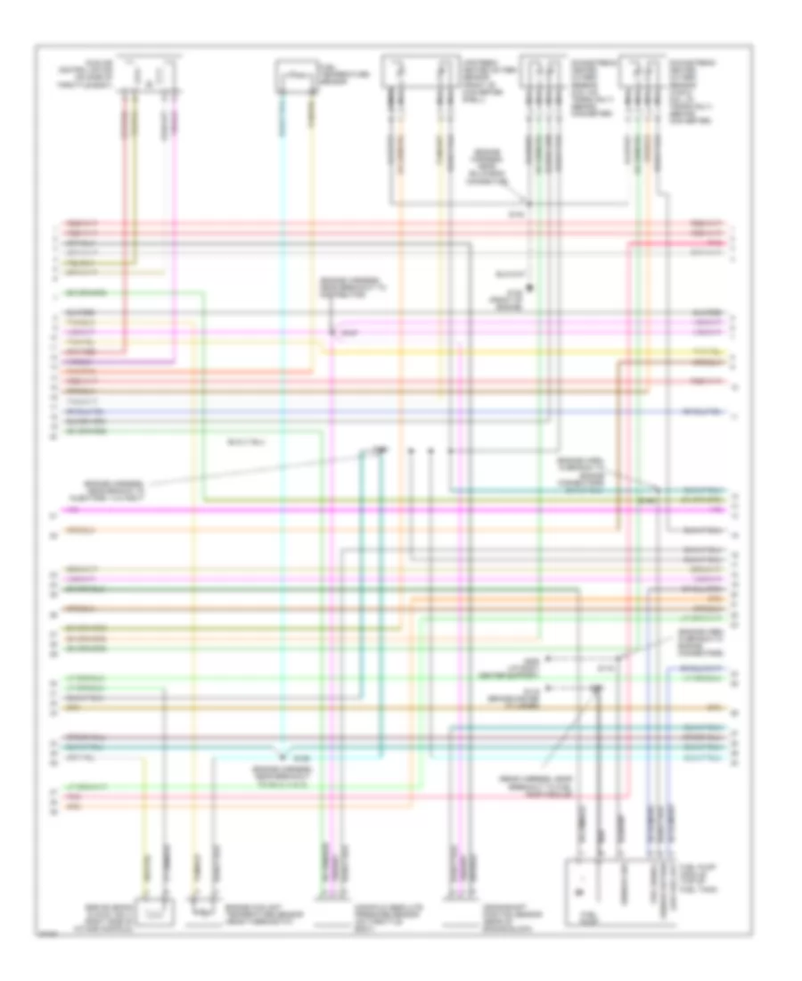 3.9L, Engine Performance Wiring Diagrams (2 of 3) for Dodge Pickup R1500 1997