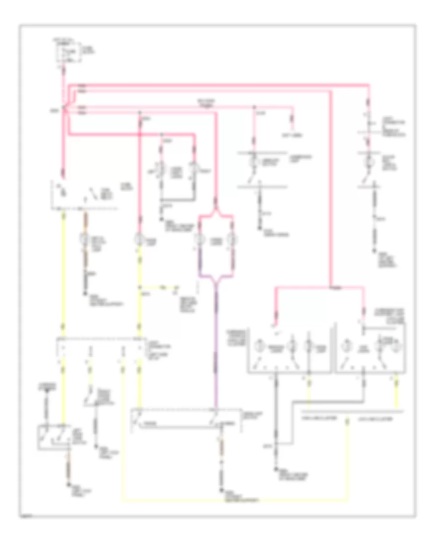 Courtesy Lamp Wiring Diagram for Dodge Pickup R1997 1500