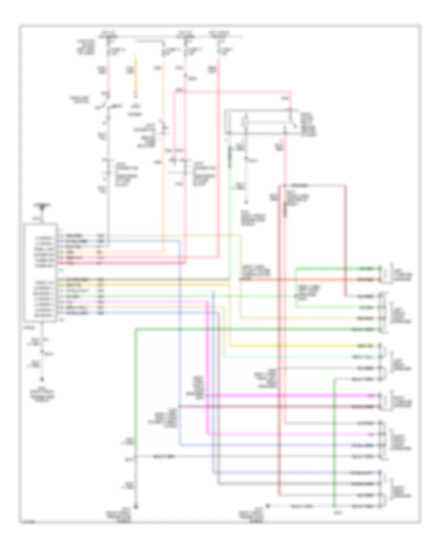 Radio Wiring Diagrams Premium Radio for Dodge Pickup R1997 1500