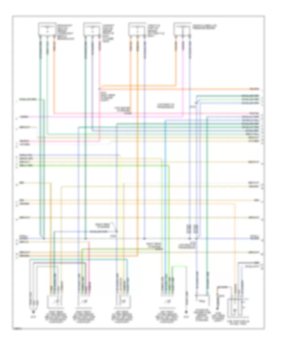 3.7L, Engine Performance Wiring Diagram (3 of 5) for Dodge Pickup R3500 2006