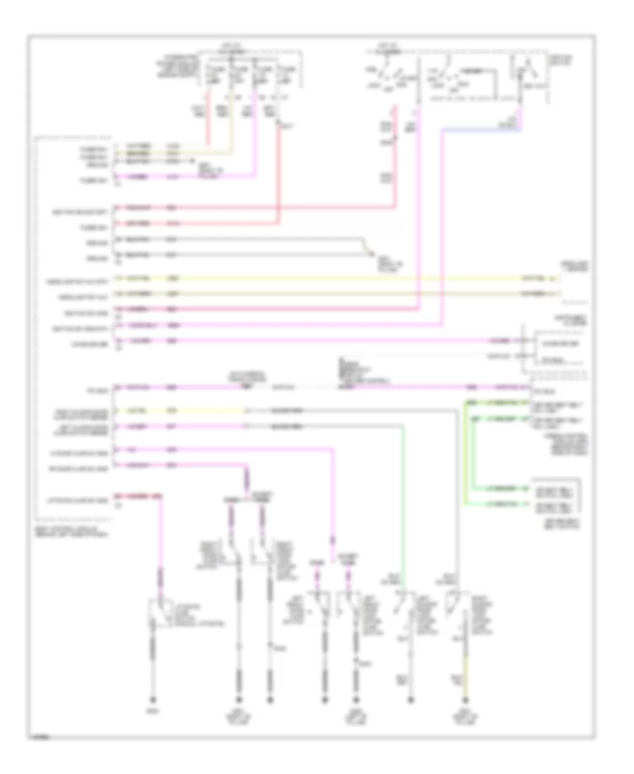 Warning Systems Wiring Diagram for Dodge Grand Caravan 2003