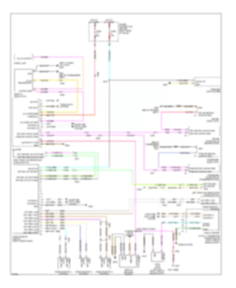 Anti theft Wiring Diagram for Dodge Challenger SRT 8 2011