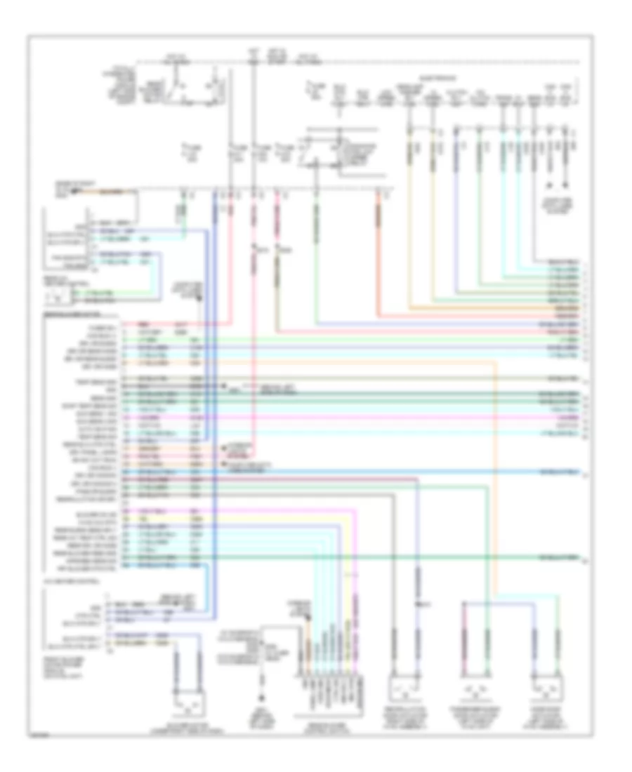 Automatic A C Wiring Diagram 1 of 2 for Dodge Grand Caravan C V 2008