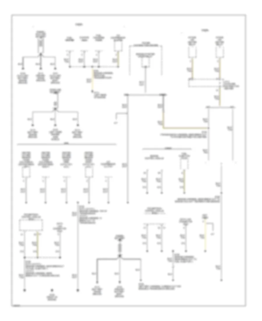 Ground Distribution Wiring Diagram 1 of 4 for Dodge Cab  Chassis R2001 2500