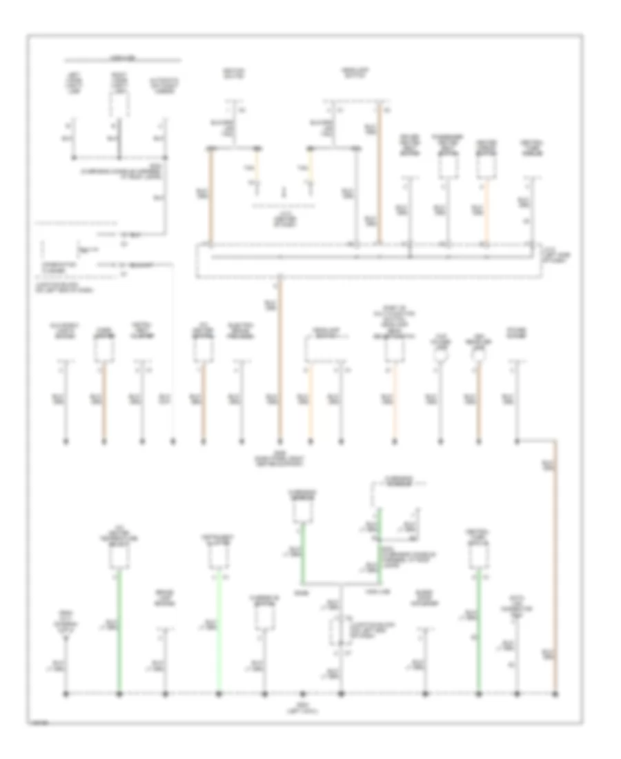 Ground Distribution Wiring Diagram 3 of 4 for Dodge Cab  Chassis R2001 2500
