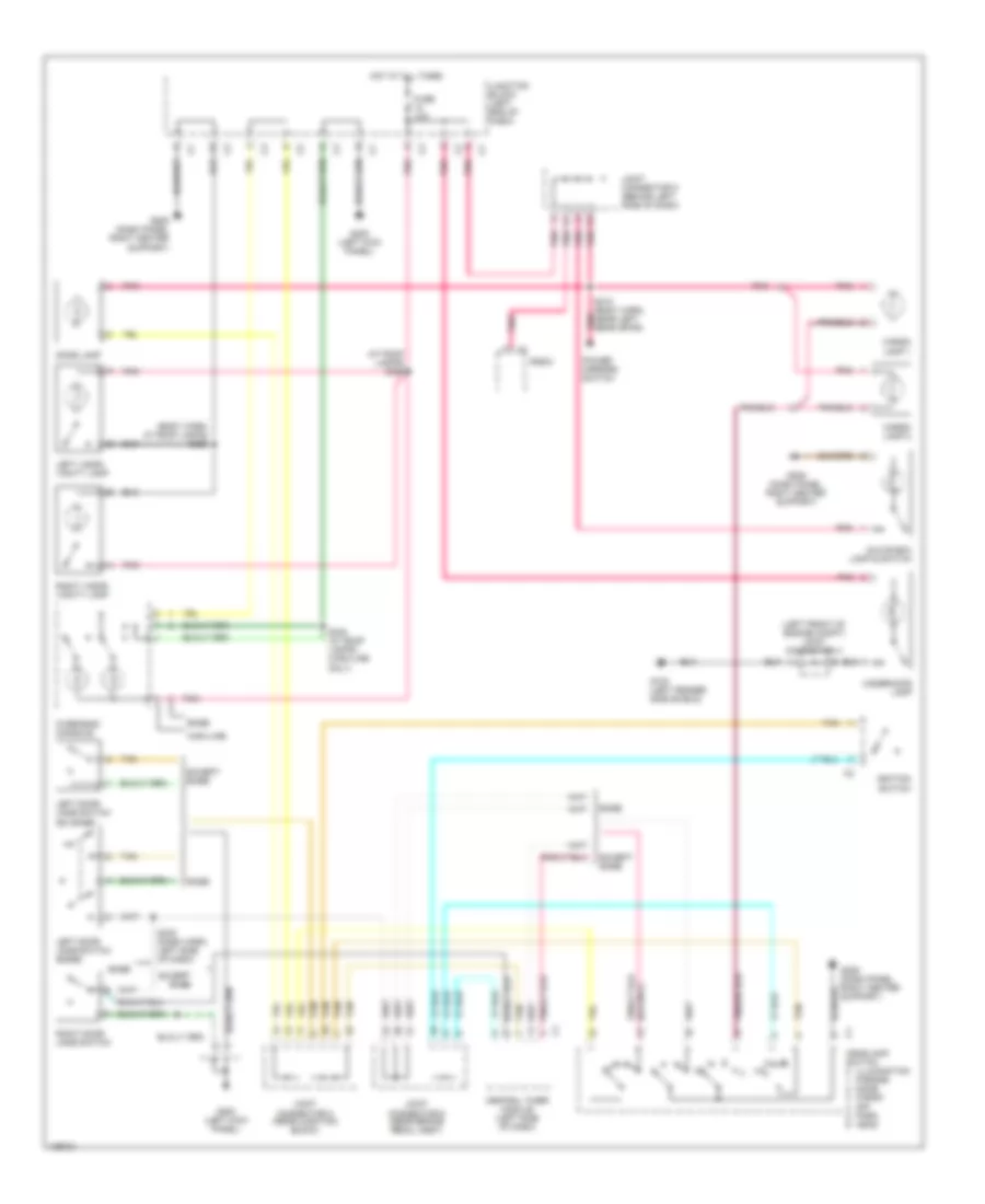 Courtesy Lamps Wiring Diagram for Dodge Cab  Chassis R2001 2500