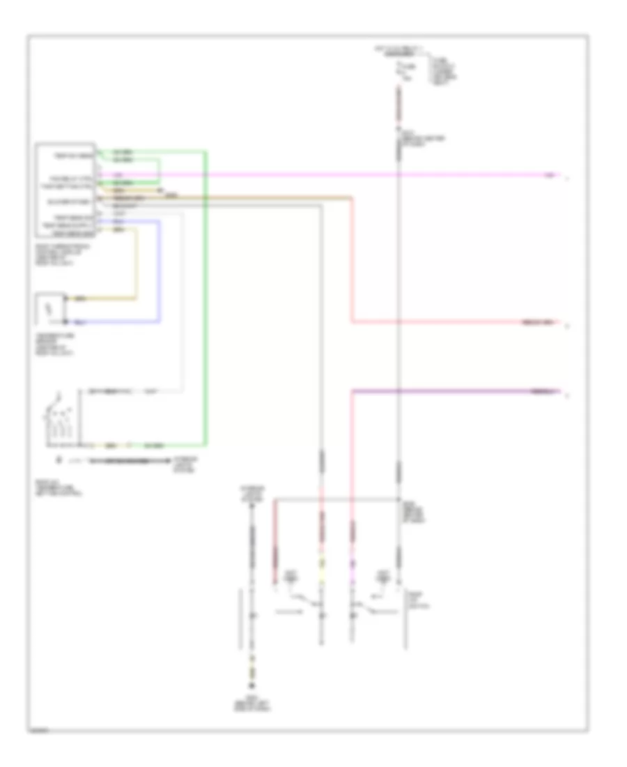 Auxiliary Blower Wiring Diagram, with Thermotronic (1 of 2) for Dodge Sprinter 2500 2006