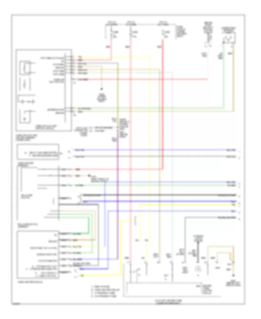 Auxiliary Heater Wiring Diagram (1 of 3) for Dodge Sprinter 2500 2006