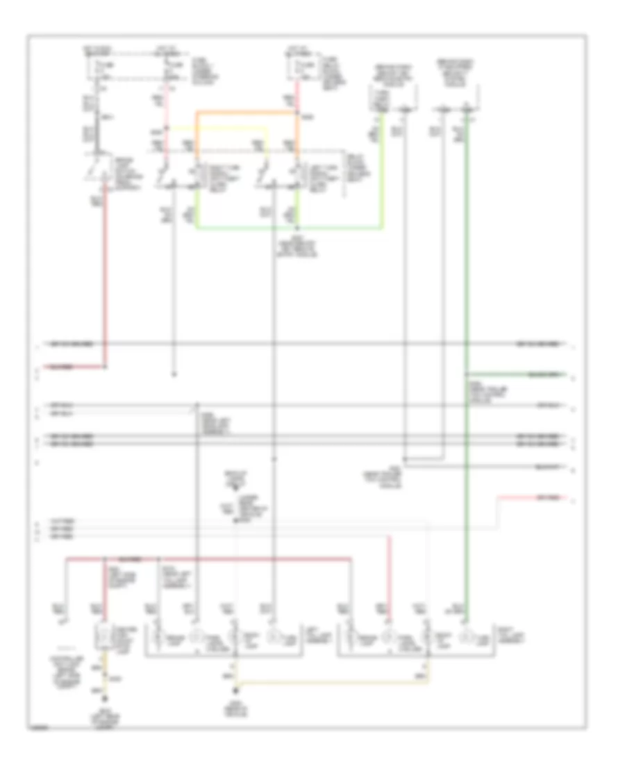 Exterior Lamps Wiring Diagram 2 of 3 for Dodge Sprinter 2006 2500