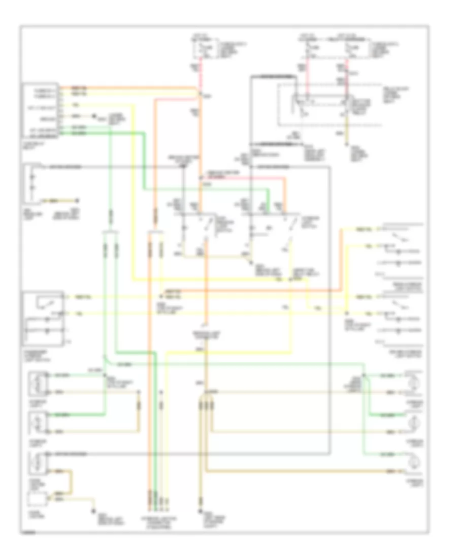 Courtesy Lamps Wiring Diagram (2 of 2) for Dodge Sprinter 2500 2006