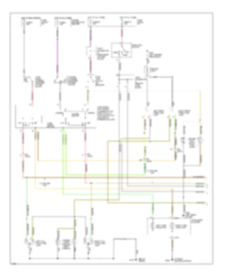 Exterior Light Wiring Diagram 1 of 2 for Dodge Cab  Chassis R1995 2500