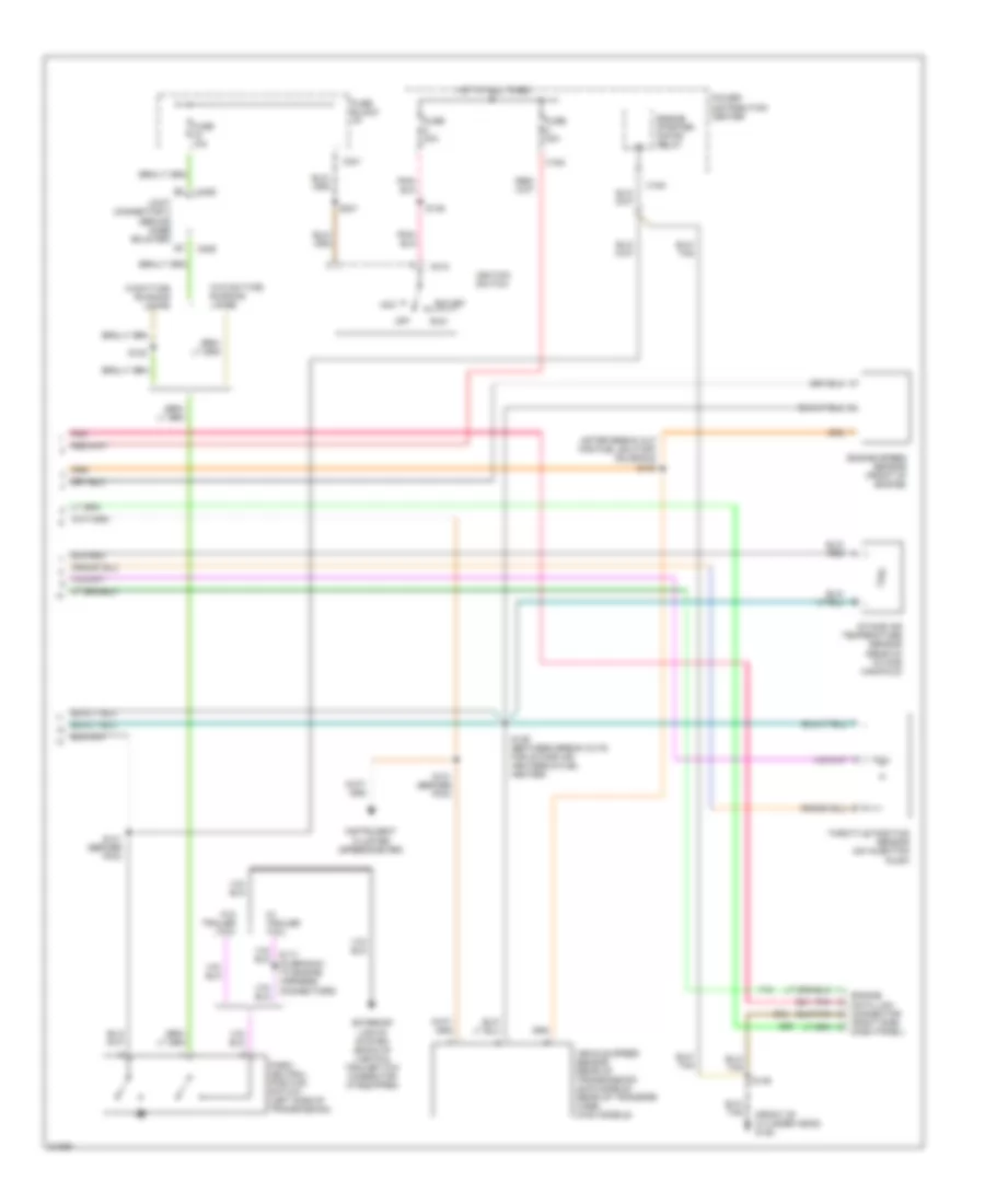 5.9L Diesel, Transmission Wiring Diagram (2 of 2) for Dodge Cab  Chassis R2500 1995