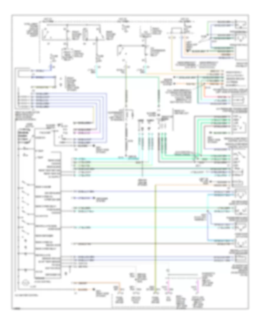 Manual AC Wiring Diagram for Dodge Caravan SE 2001