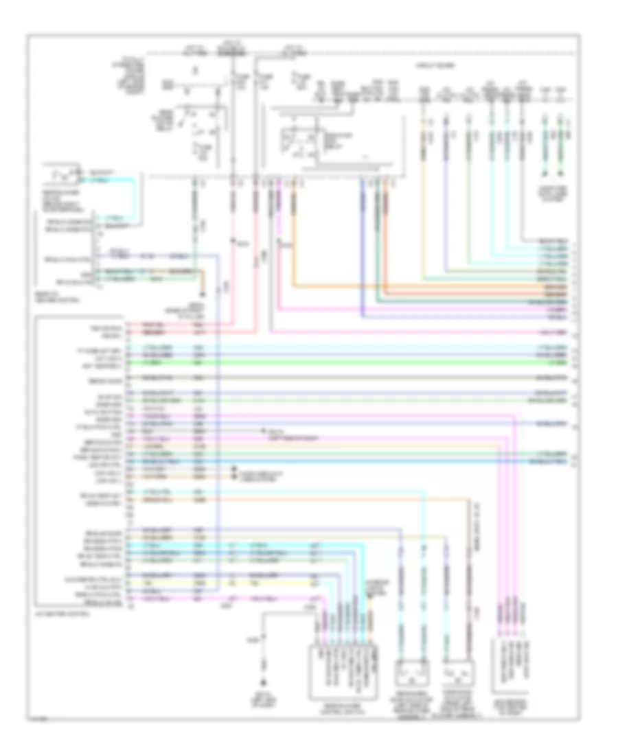 Automatic A C Wiring Diagram 1 of 2 for Dodge Grand Caravan R T 2013