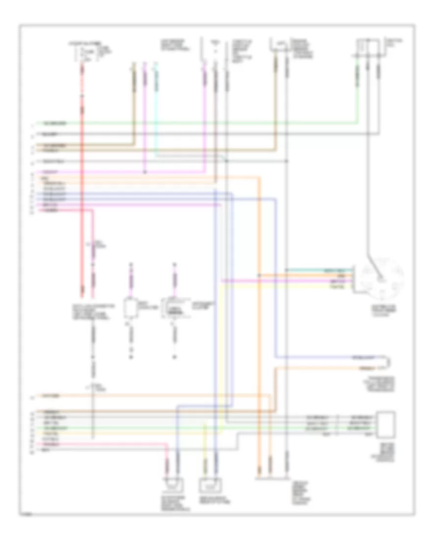3 0L Engine Performance Wiring Diagrams without Transmission Control Module 2 of 2 for Dodge Caravan 1995