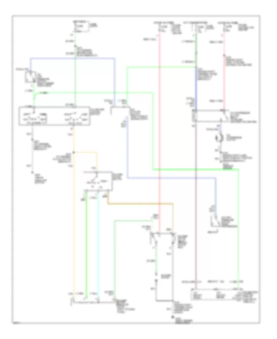 A C Wiring Diagram for Dodge Ram Wagon B1997 2500