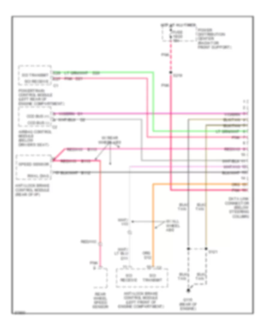 Computer Data Lines for Dodge Ram Wagon B1997 2500