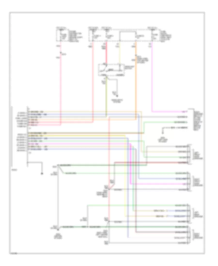 Radio Wiring Diagrams Premium Model for Dodge Ram Wagon B1997 2500