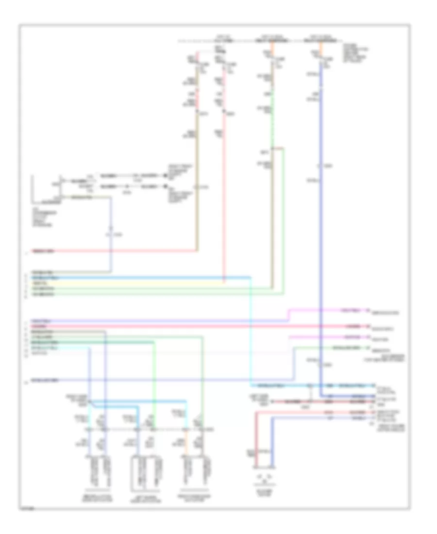 Automatic AC Wiring Diagram (2 of 2) for Dodge Challenger RT 2012