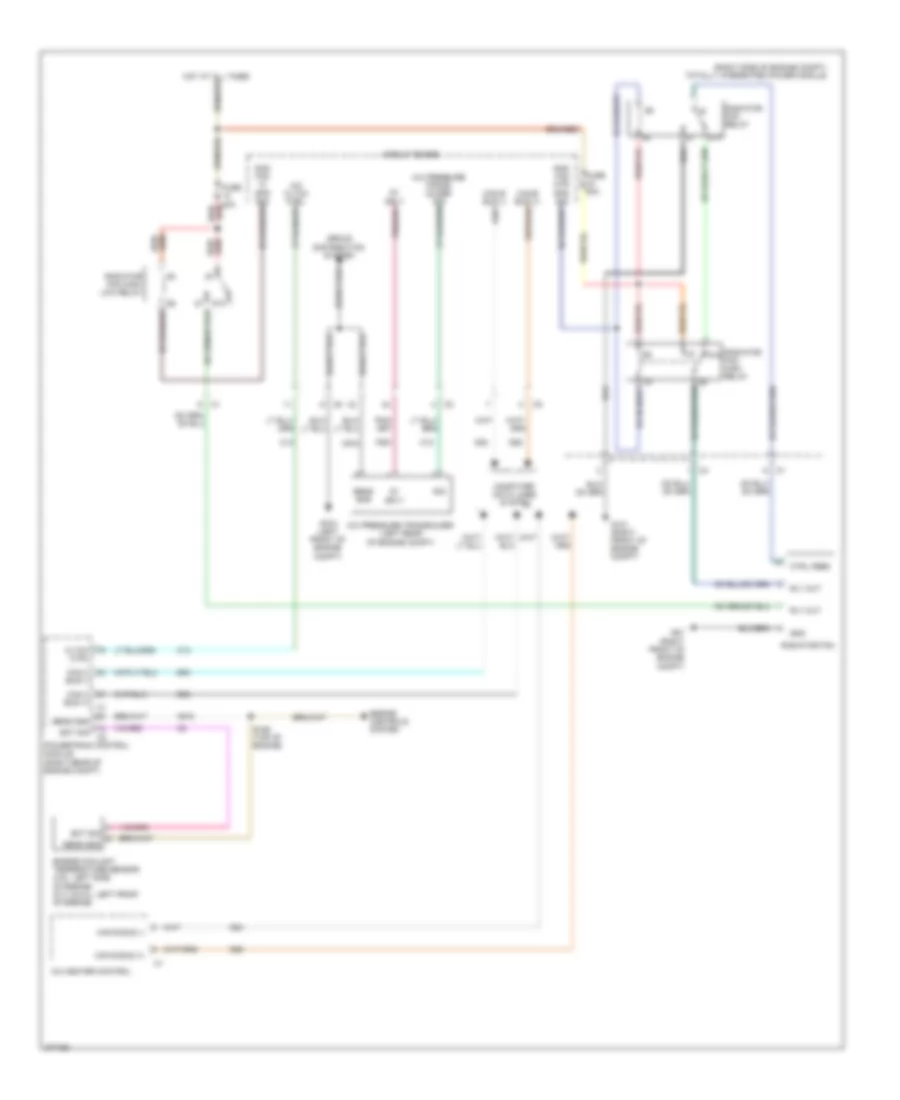 Cooling Fan Wiring Diagram for Dodge Challenger RT 2012