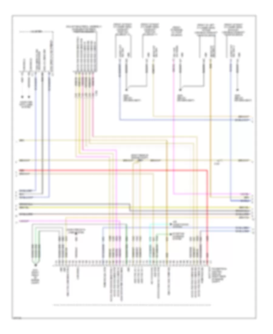 3.6L, Engine Performance Wiring Diagram (2 of 5) for Dodge Challenger RT 2012