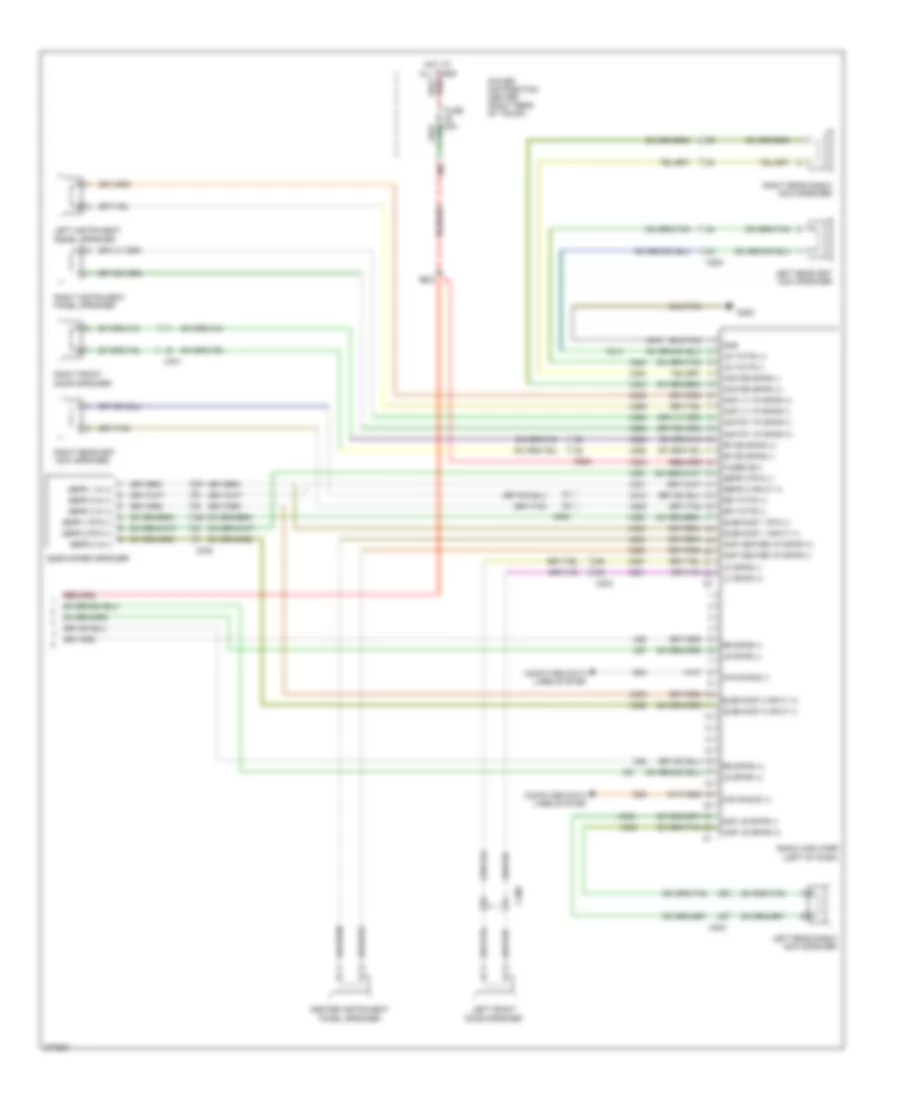 Radio Wiring Diagram 2 of 2 for Dodge Challenger R T 2012