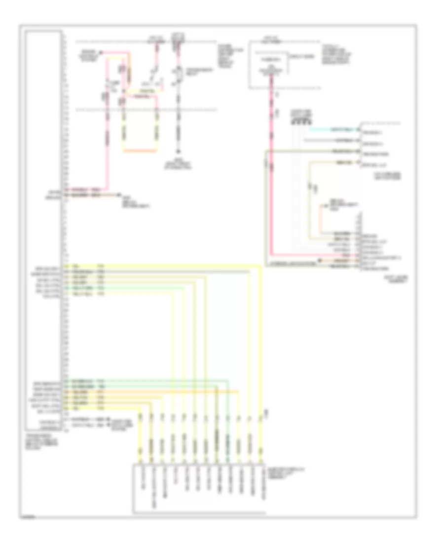 Transmission Wiring Diagram for Dodge Challenger RT 2012