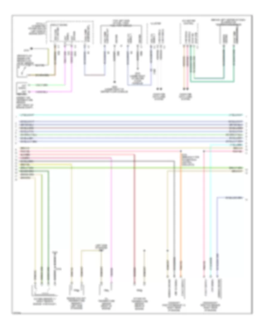 2.0L, Engine Performance Wiring Diagram (4 of 5) for Dodge Caliber Express 2010