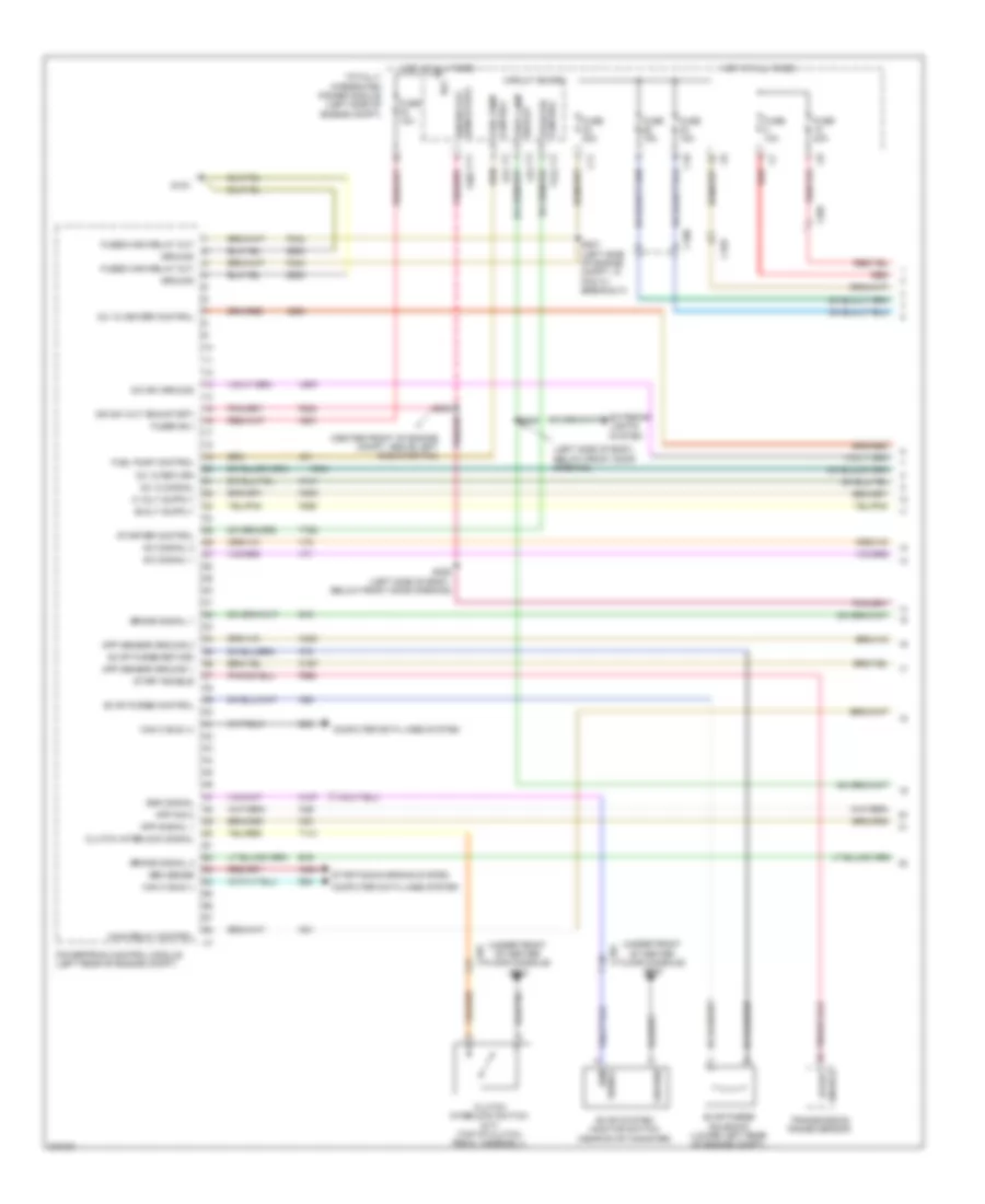 2.4L, Engine Performance Wiring Diagram (1 of 5) for Dodge Caliber Express 2010